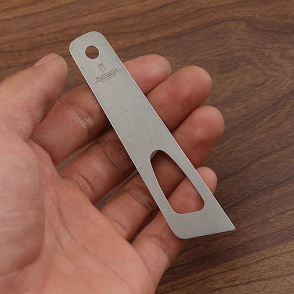 Rustfrit stål læderhåndværk gummilimværktøj DIY syning læder