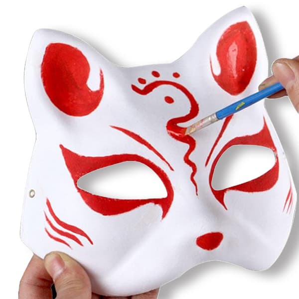 10-pack - DIY Kattmasker/Orcmasker
