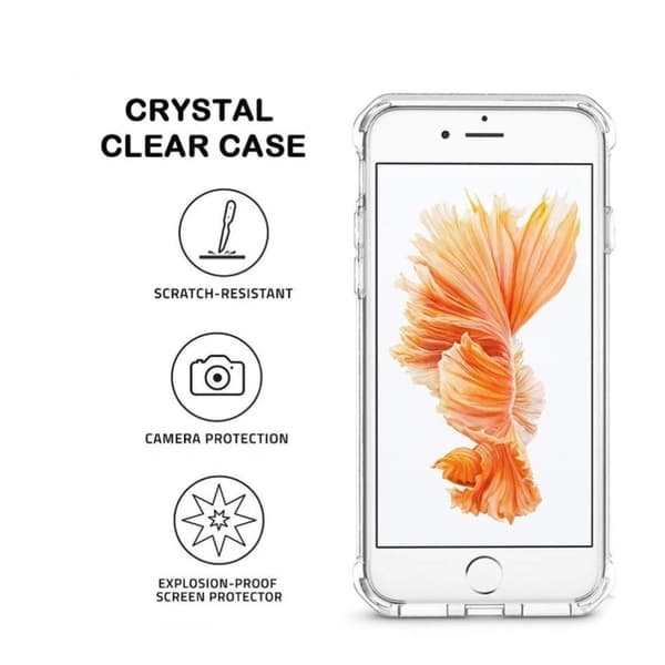 Iphone 8/7/SE2022/SE2020 deksel Army V3 Transparent