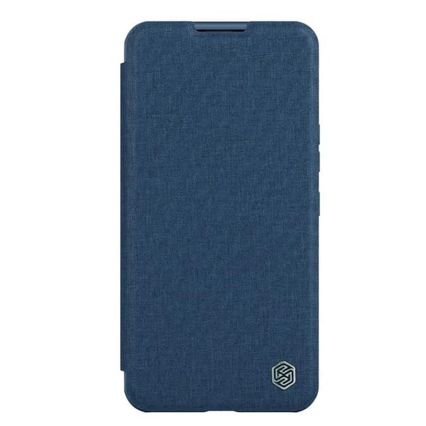 Nillkin iPhone 14 Plus Pung Etui Qin Cloth Pro - Blå Blå