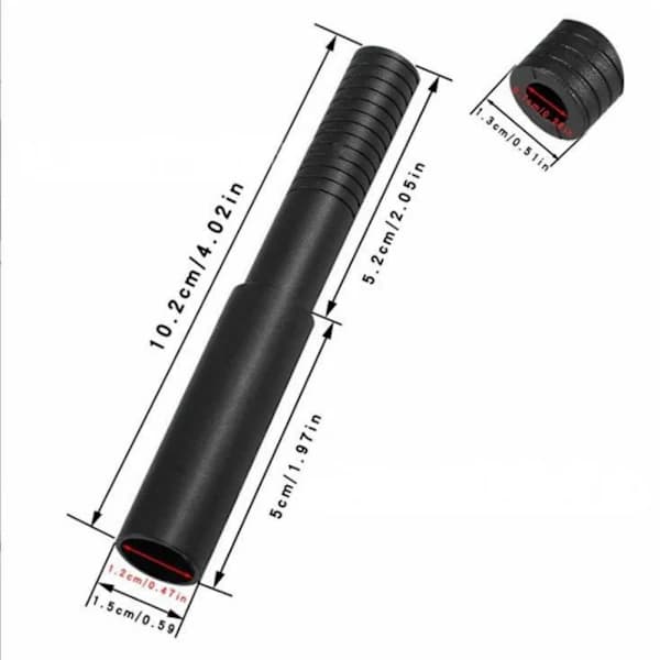 2 st golfklubbskaftförlängare reparationstillbehör 102 mm