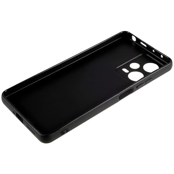 Mykt og matt Xiaomi Redmi Note 12 Pro deksel Svart