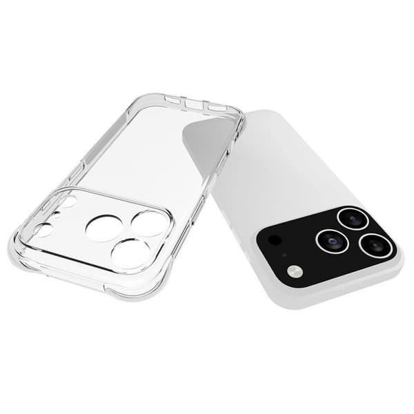 iPhone 17 Pro Superstarkt TPU Skyddsfodral - Transparent
