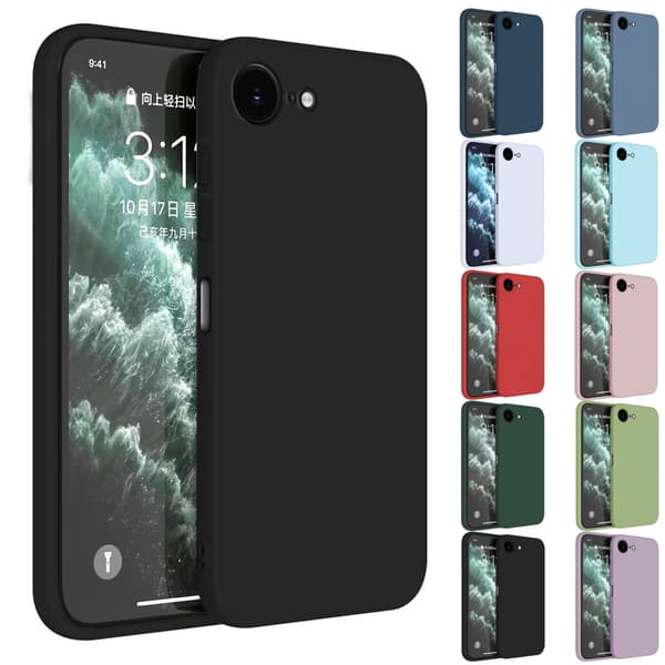 1SWEDEN iPhone 17e deksel mobildeksel TPU - VELG: MØRKEGRØNN IPHONE 17E