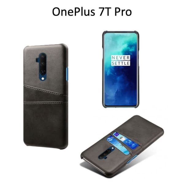 OnePlus 6/6T/7/7Pro/7T/7TPro/8/8T/8Pro etui kort etui sort - Sort OnePlus 8T