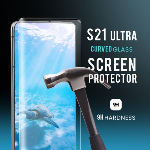 2-pack Samsung S21 Ultra - 9H Härdat Glas - Toppkvalitet