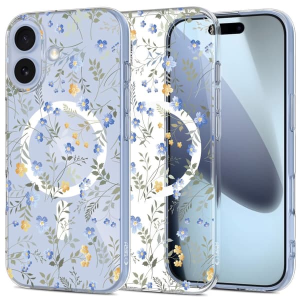 Tech-Protect iPhone 17 Deksel MagSafe FlexAir Spring Flowers