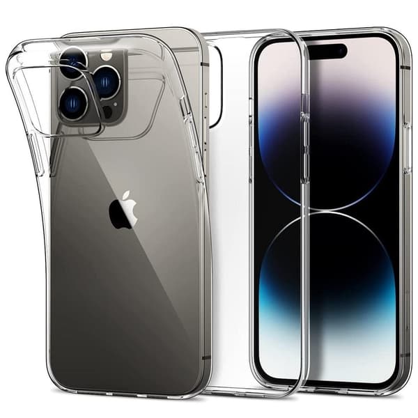 iPhone 15 Pro Max - Silikon TPU-fodral - Slim Transparent iPhone 15 Pro Max