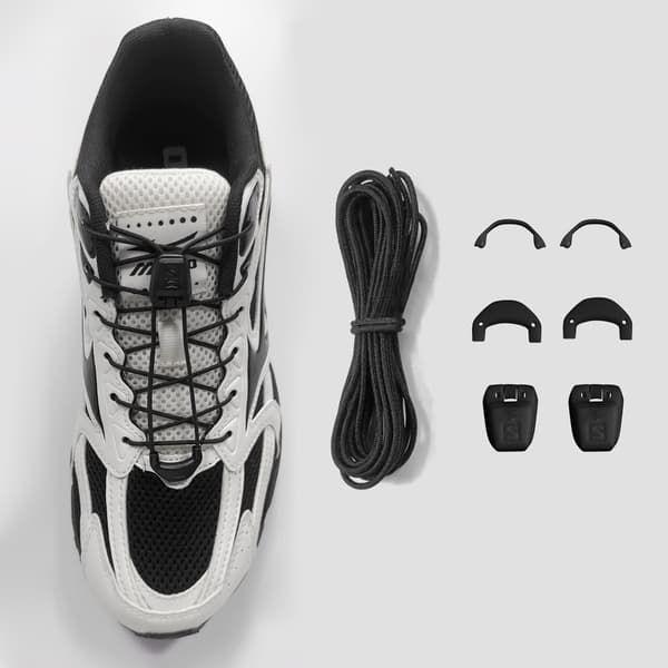 Salomon Quicklace snørebånd Sort M Sort M