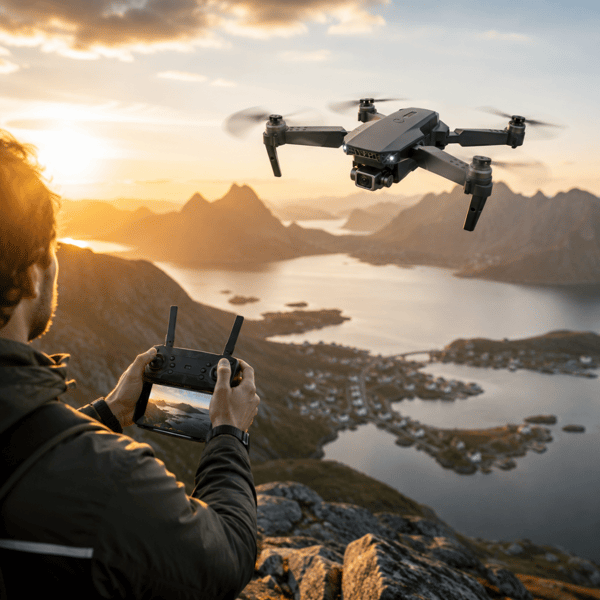 LS-E525-drone 4K-kaksois-HD-kameralla