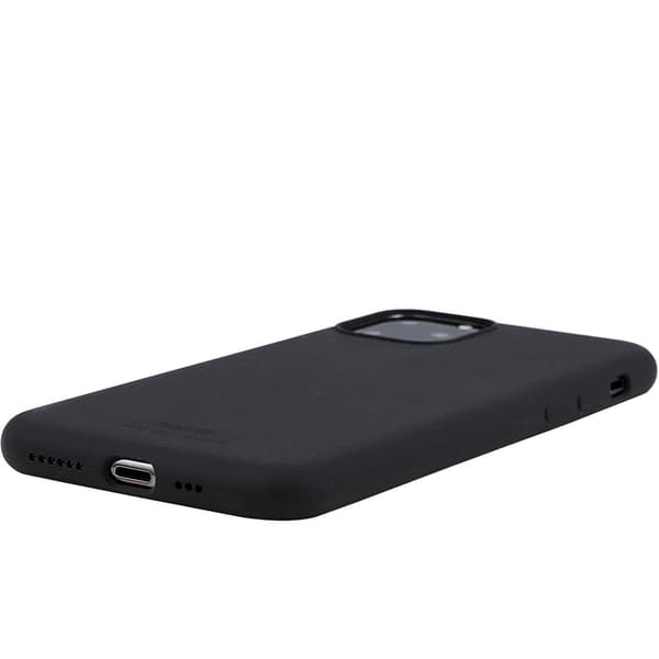 iPhone 11/XR - holdt mobilcover Silikone - Sort Sort