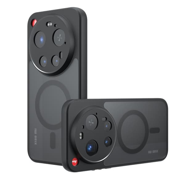 Matte Skin-touch Cover til Xiaomi 17 Ultra - Sort Sort