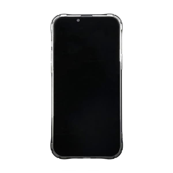 iPhone 14 Stødsikkert Telefoncover med SIM-kortplads - Sort