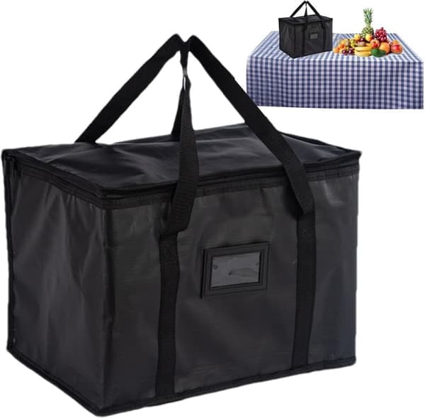 Bløde isolerede tasker, 50-liters store isolerede tasker, picnictasker, isolerede takeaway-tasker, varmeisolerende tasker, isolerede tasker til camping, ba