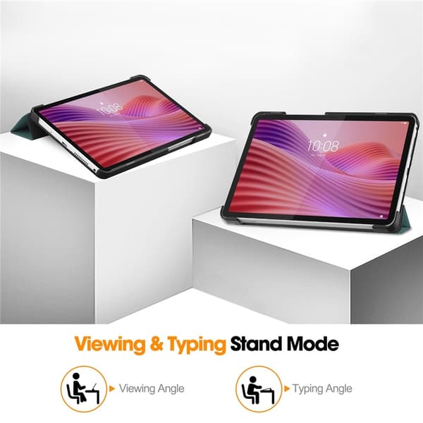Lenovo Tab One Trifold Cover - Mørkegrøn Mørkegrøn