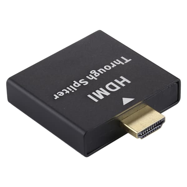 HDMI-splitter med 1 ingång och 2 utgångar för samtidig bildvisning