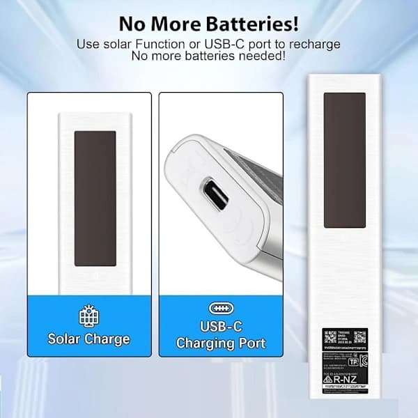2026 Ny modell BN59-01391A Solcellsdriven Bluetooth Röstfjärrkontroll för Samsung TV-apparater