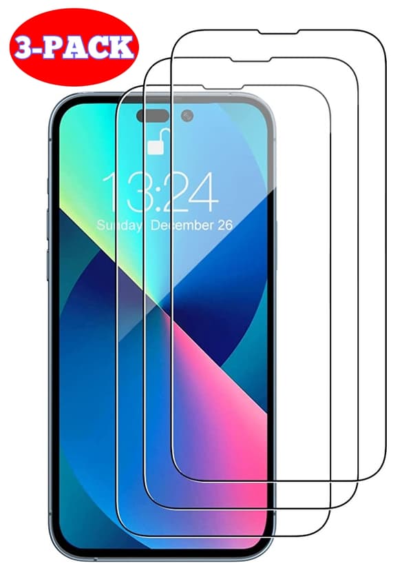 iPhone 16e Skärmskydd i Härdat Glas - 3-pack
