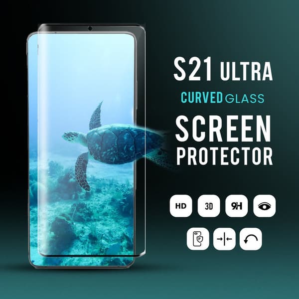 2-pack Samsung S21 Ultra - 9H Härdat Glas - Toppkvalitet