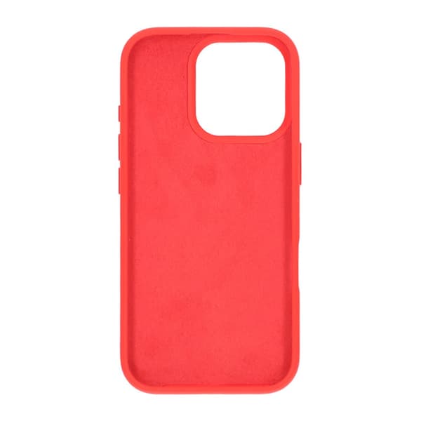 iPhone 16 Pro Max Silikonecover Rvelon - Rød