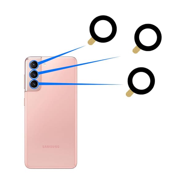 Samsung Galaxy S21 5G -kameran linssi