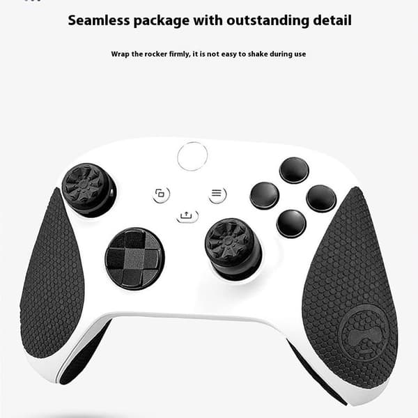 2 stk. tommelfingergreb til Sony PlayStation 5 / 4 thumbstick-forlænger - Sort Sort