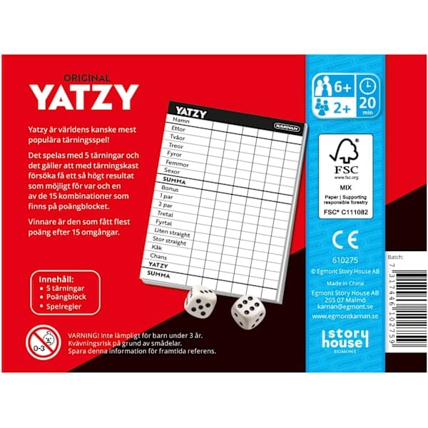 Yatzy Original Kärnan SE