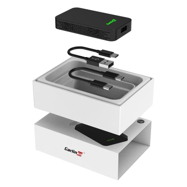 Carlinkit 5.0 2Air Biladapter – Trådløs Apple CarPlay og Android Auto