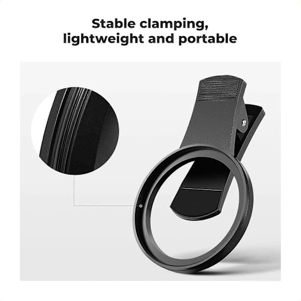 Concept Clip-on Filter 52mm CPL polariseringsfilter, egnet til telefonclips
