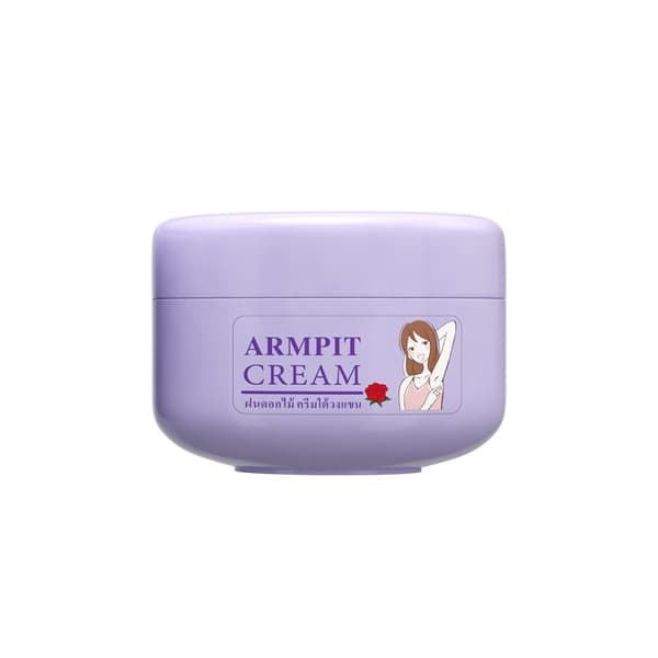 Deodorantcreme, Antiperspirant, Fast Underarmsbalsam, ARMPIT CREAM Rosenduft