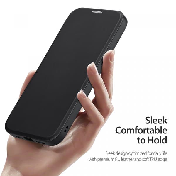DUX DUCIS SKIN X-sarjan kotelo iPhone 15:lle, musta musta
