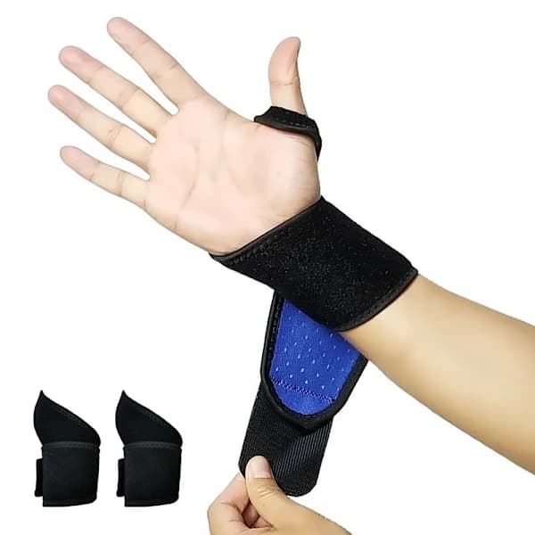 Handledsstöd, 2-pack Kompressionshandledsstöd Artrithandskar, Sport handledslindor Handskydd, (Stil: Stil 1;)