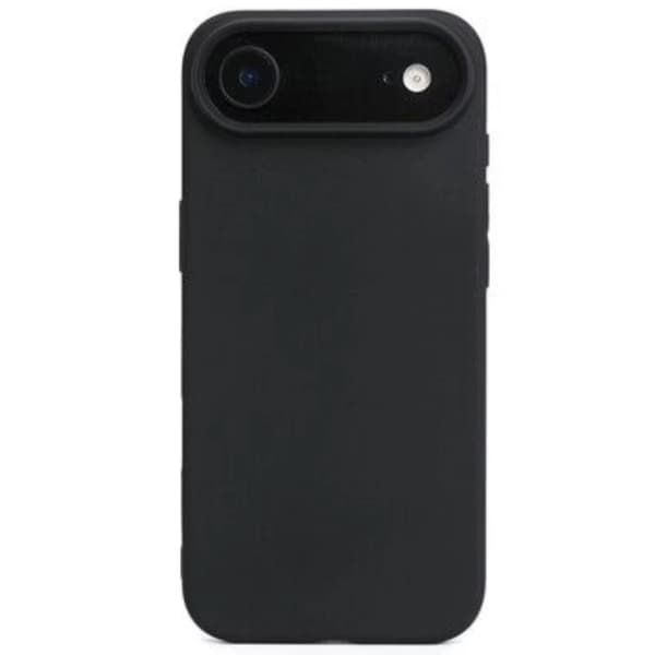 iPhone 17 Air Mat Sort Silikone Cover