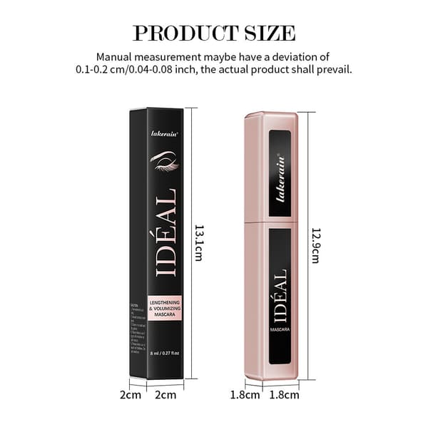 Den nye Lakerain Volumizing & Lengthening Mascara: Krøller naturlig, smittefri, multi-effekt mascara.