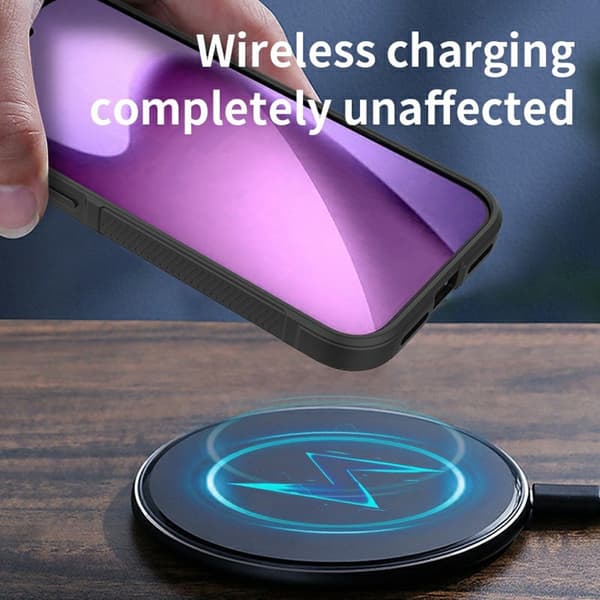 iPhone 17 Pro -suojakuori Magic Shield Musta