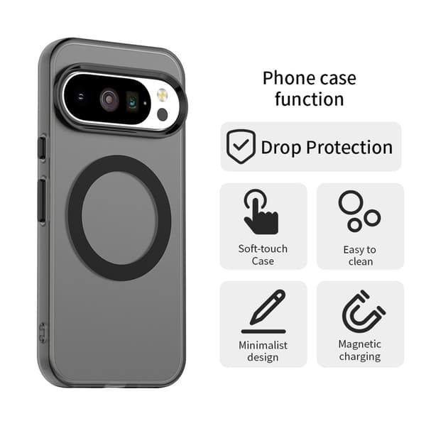SHELL Google Pixel 10 Pro Candy Series Hybrid Shell - Svart Svart