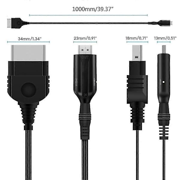 Sommersalg: Xbox til HDMI-kompatibel video- og lydadapter, High-Definition kabel