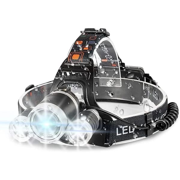 Otsalamppu 5000 LM T6 Cree - Täydellinen
