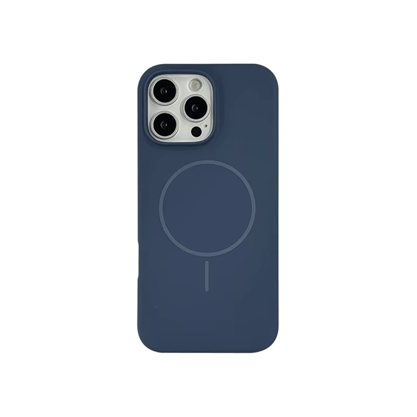 iPhone 13 PRO Skal Silikon Magsafe - Mörkblå