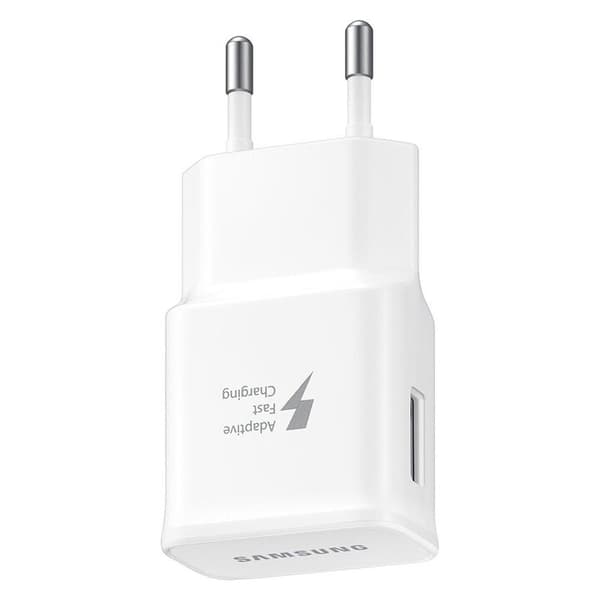 Samsung Original 15W 2A Lader EP-TA200EWE - Hvit Hvit Hvit