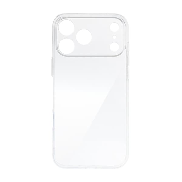 Ultratyndt TPU-telefondeksel til iPhone 17 Pro - Hvit