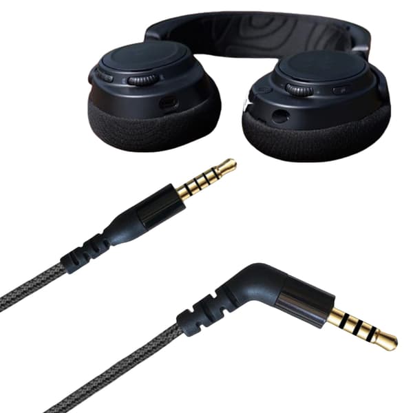 Nylon lydkabel til Arctis Nova7 og Arctis NovaPro hjemmeversion