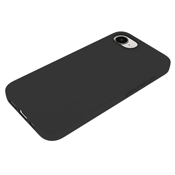 For iPhone 17e / 16e deksel TPU bakdeksel - Svart Svart