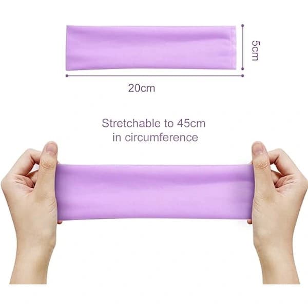 14-pack ZQKLA Yoga Bomull Elastiska Pannband