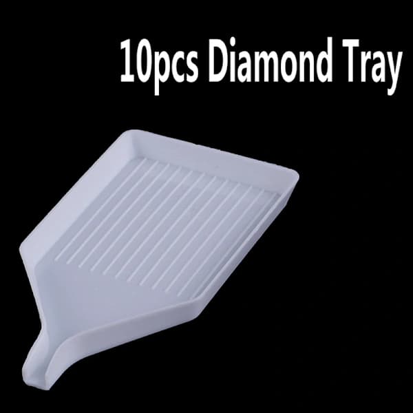 10 stk DIY Diamantbrett Boreplate Maletilbehør Diamant
