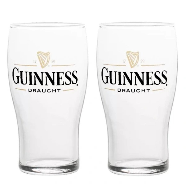2 Guinness Pintglas