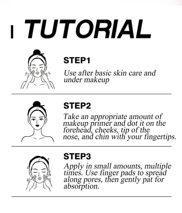 Meixi'er Invisible Pore Soft Focus Makeup Primer - Concealer, Moisturizer, Isolation, Base Makeup - Bestseller