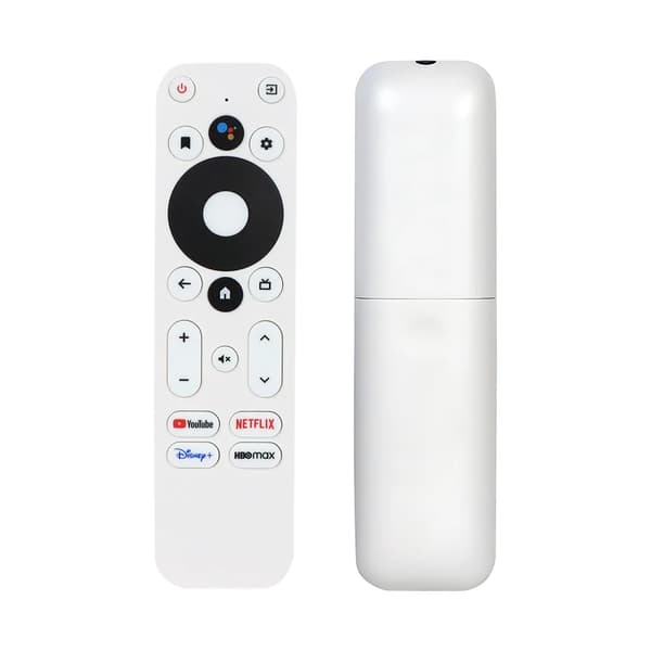 En stemmefjernkontrollerstatning for MECOOL KM2 PLUS ONN Android 4K Ultra HD TV-boks, kompatibel med Bluetooth-stemmefjernkontroll