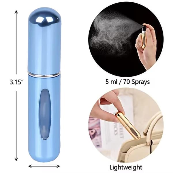 Genopfyldelig flaske til parfume - Perfekt til rejser