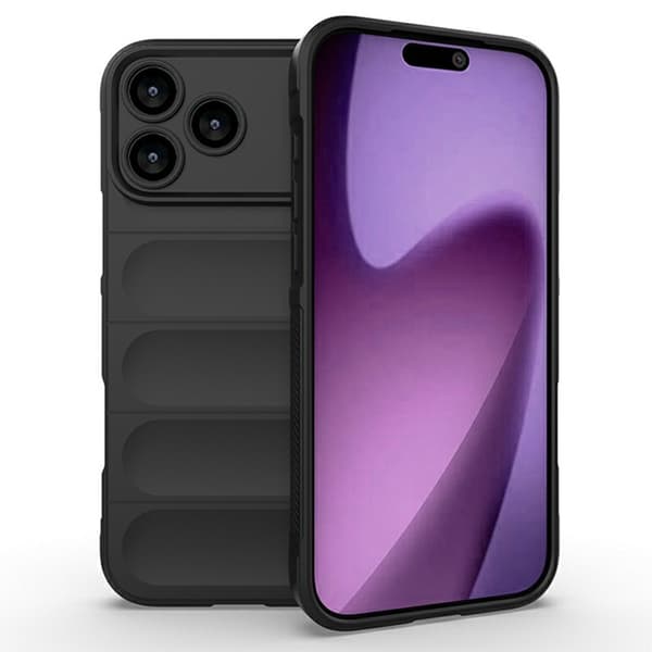 iPhone 17 Pro -suojakuori Magic Shield Musta